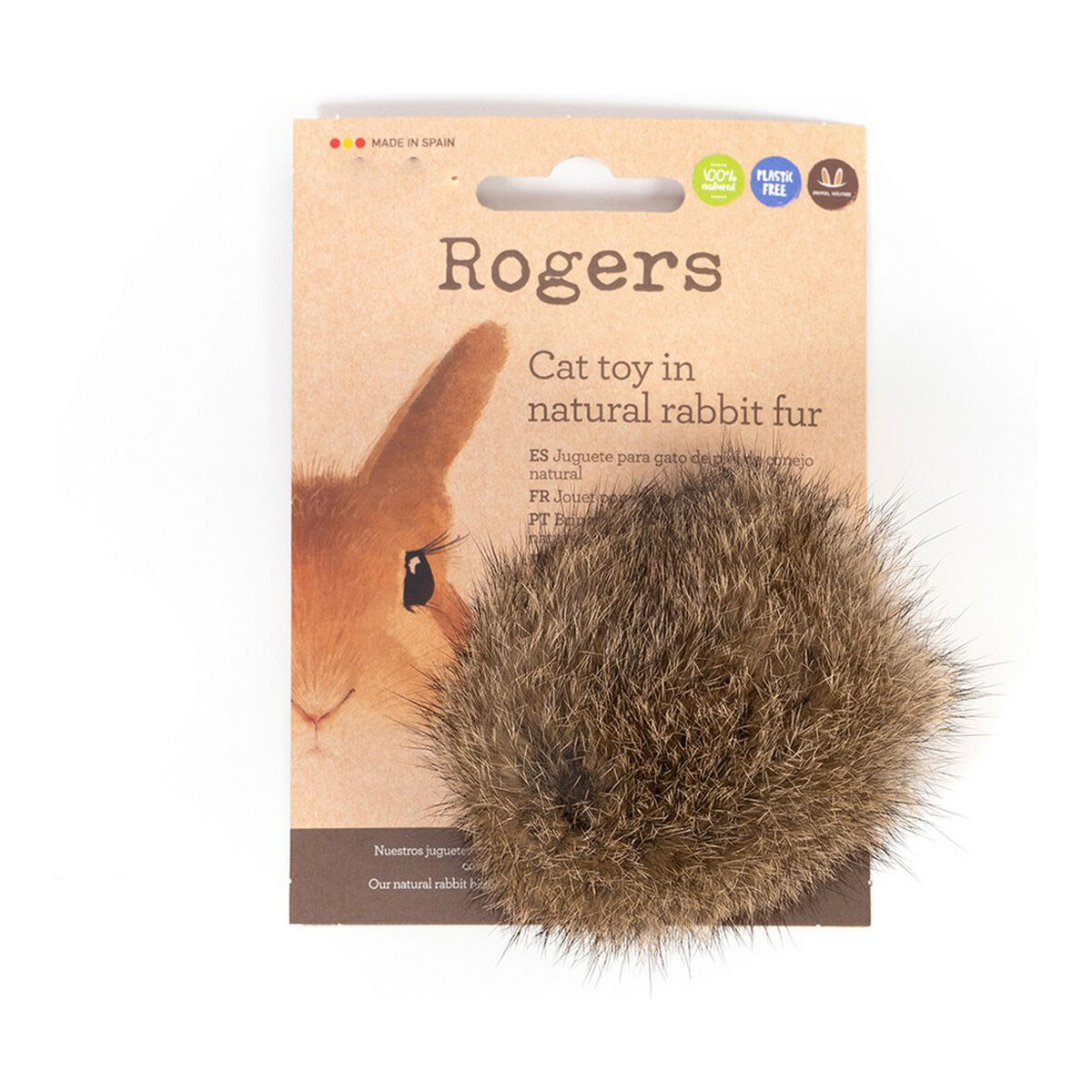 Macskabot Gloria Rogers Pomponok (12 cm)